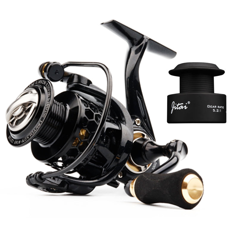 Unleash Your Fishing Potential with the 10 + 1BBs Coil Saltwater Carp Fishing Reel